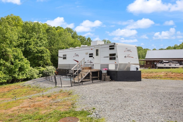266 Boaters Aly, Nancy, KY 42544 - view of outdoor structure featuring entry steps