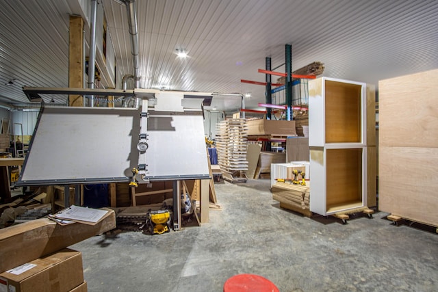 227 Callihan Rd, East Bernstadt, KY 40729 - basement with a workshop area