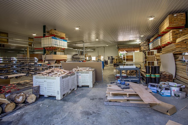 227 Callihan Rd, East Bernstadt, KY 40729 - miscellaneous room featuring unfinished concrete flooring