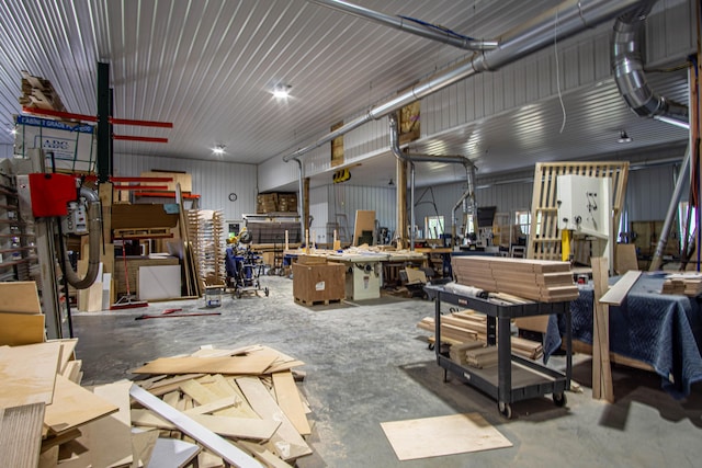 227 Callihan Rd, East Bernstadt, KY 40729 - misc room featuring a workshop area