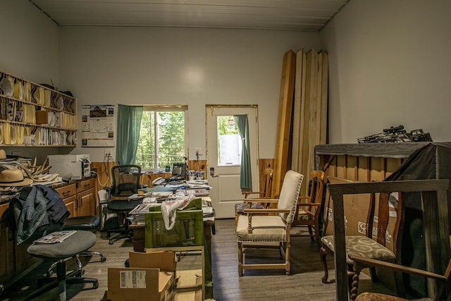 227 Callihan Rd, East Bernstadt, KY 40729 - miscellaneous room featuring wood finished floors