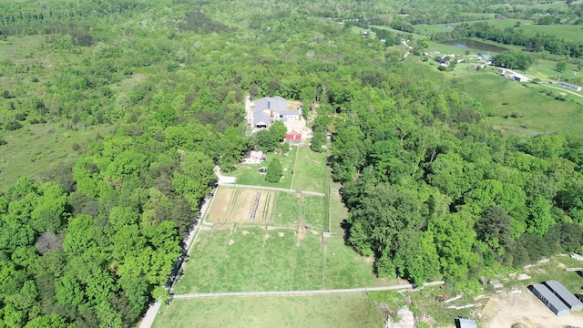 227 Callihan Rd, East Bernstadt, KY 40729 - aerial view of property's location featuring a forest