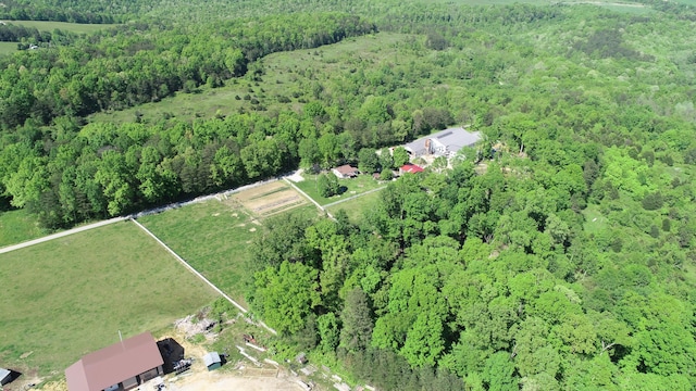 227 Callihan Rd, East Bernstadt, KY 40729 - aerial overview of property's location featuring a heavily wooded area