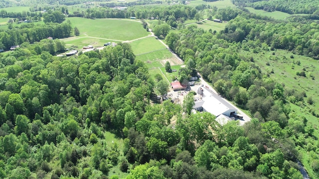 227 Callihan Rd, East Bernstadt, KY 40729 - aerial overview of property's location with rural landscape