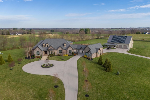 1782 W Leestown Rd, Midway, KY 40347 - aerial view of sparsely populated area