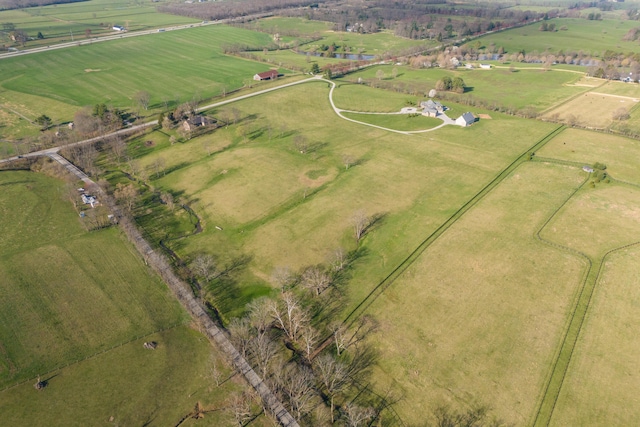 1782 W Leestown Rd, Midway, KY 40347 - aerial view of property and surrounding area with rural landscape and a pastoral area