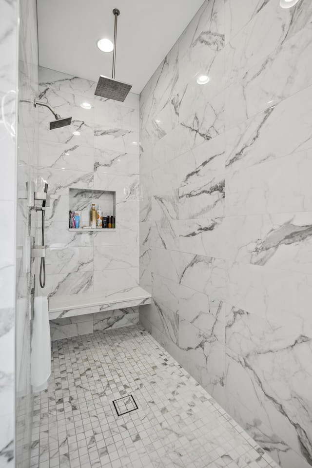 1782 W Leestown Rd, Midway, KY 40347 - full bathroom with a marble finish shower