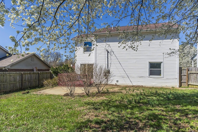 view of home's exterior featuring a patio