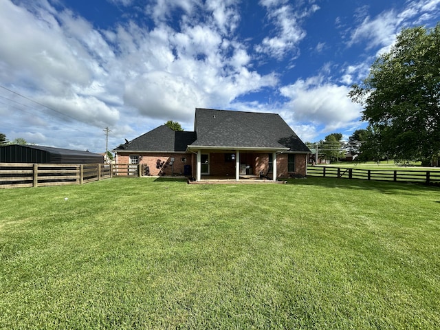 296 Ferry Rd, Somerset, KY 42503 - rear view of property featuring roof with shingles and brick siding