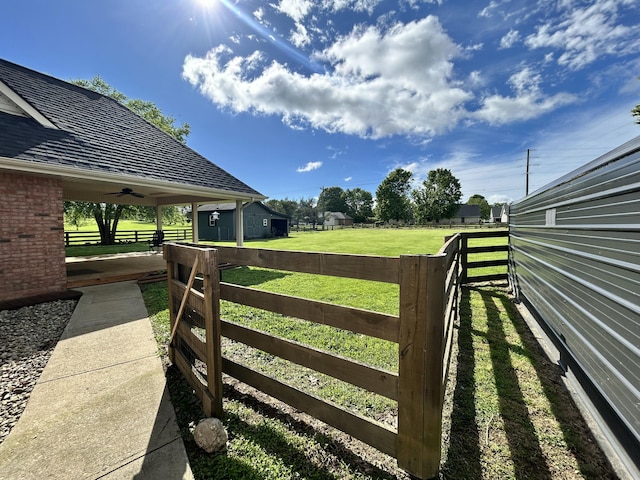 296 Ferry Rd, Somerset, KY 42503 - view of yard with a view of rural / pastoral area