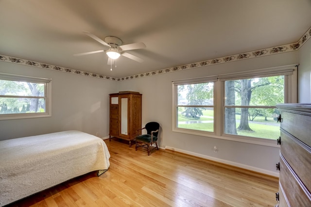 445 Cecilian Ter, Danville, KY 40422 - bedroom featuring light wood-style floors, multiple windows, and baseboards
