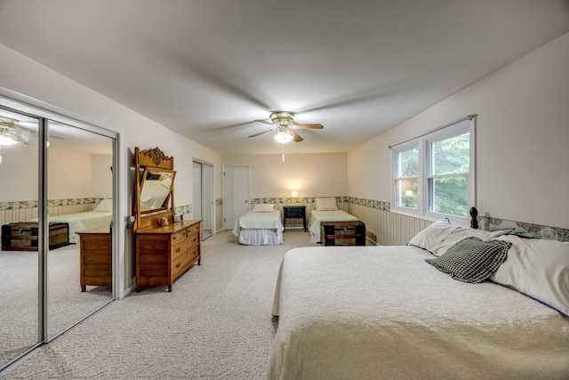 445 Cecilian Ter, Danville, KY 40422 - bedroom featuring light carpet and ceiling fan