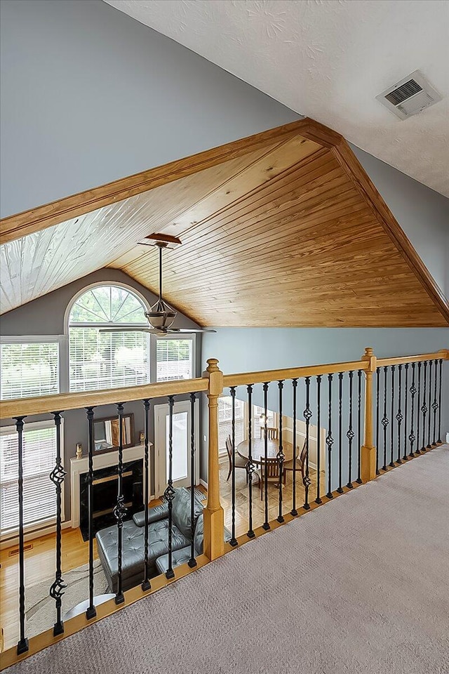 835 Isaac Shelby Cir, Frankfort, KY 40601 - additional living space with lofted ceiling and carpet