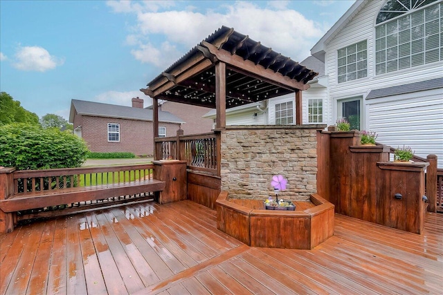 835 Isaac Shelby Cir, Frankfort, KY 40601 - deck featuring a pergola