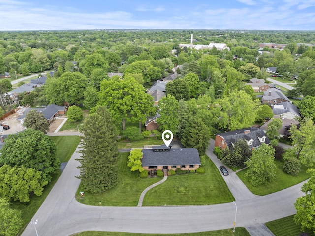 701 Old Dobbin Rd, Lexington, KY 40502 - aerial overview of property's location with nearby suburban area