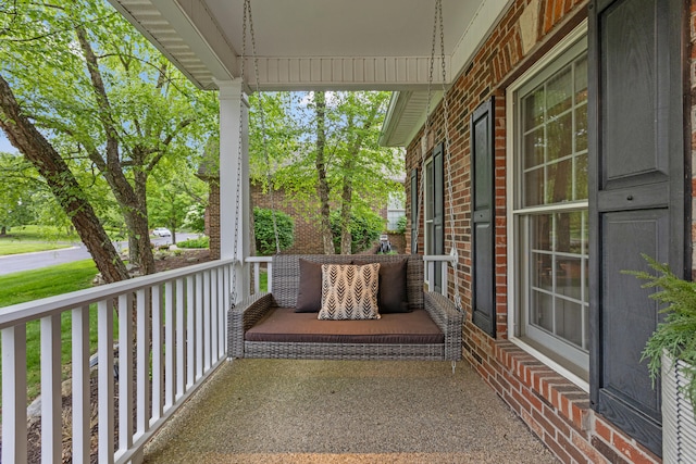 1342 Sugar Maple Ln, Lexington, KY 40511 - view of covered porch