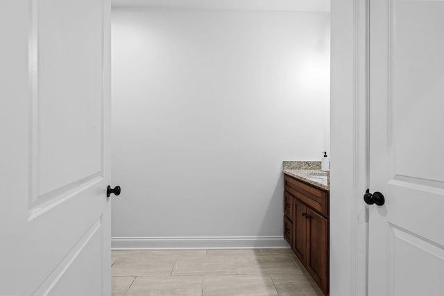 6031 Old S Dr, Richmond, KY 40475 - bathroom featuring vanity and baseboards