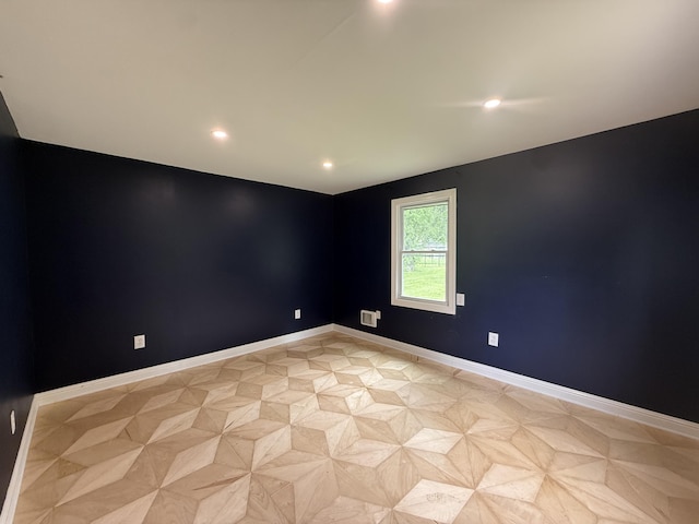 605 Prospect St, Berea, KY 40403 - unfurnished room with recessed lighting and baseboards