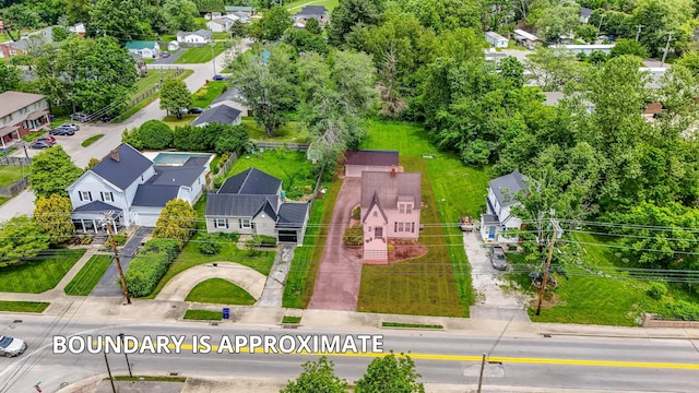 605 Prospect St, Berea, KY 40403 - aerial view of residential area with a tree filled landscape