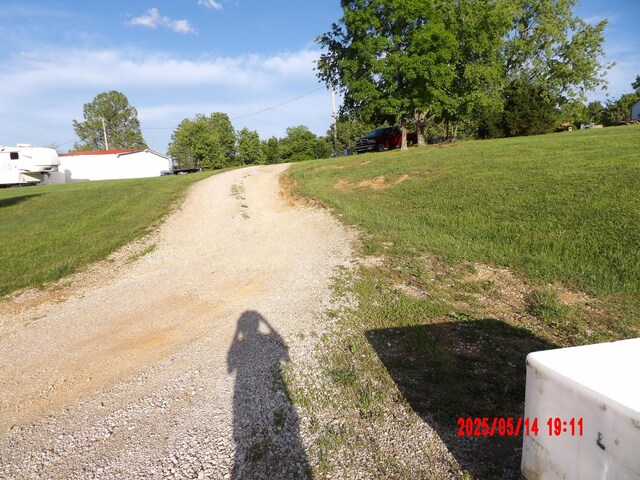 157 Deskins Ln, Frenchburg, KY 40322 - view of dirt / gravel road