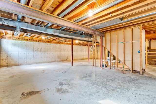 9118 Harrodsburg Rd, Wilmore, KY 40390 - view of unfinished below grade area