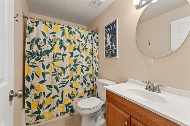 829 Lauderdale Dr, Lexington, KY 40515 - full bath with tile patterned flooring, vanity, and curtained shower