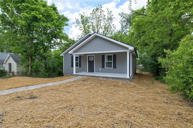 view of front of house featuring a porch