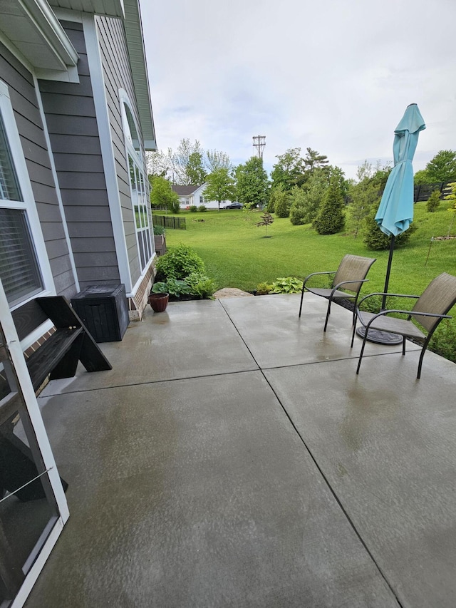 229 Old Station Rd, Frankfort, KY 40601 - view of patio / terrace with central AC