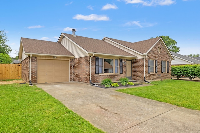 120 Chestnut Ln, Versailles, KY 40383 - single story home featuring brick siding, an attached garage, and roof with shingles