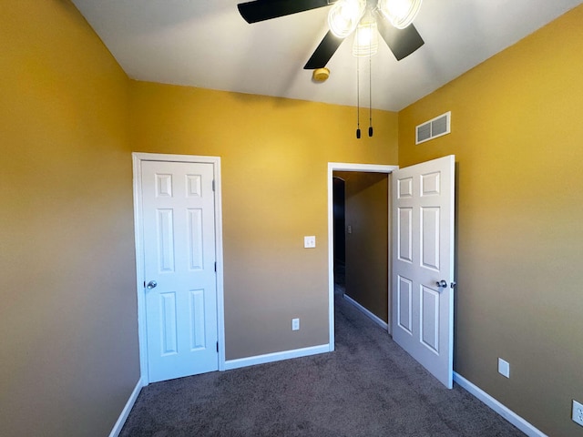 136 Janice Dr, Nicholasville, KY 40356 - unfurnished bedroom with carpet flooring, baseboards, and a ceiling fan