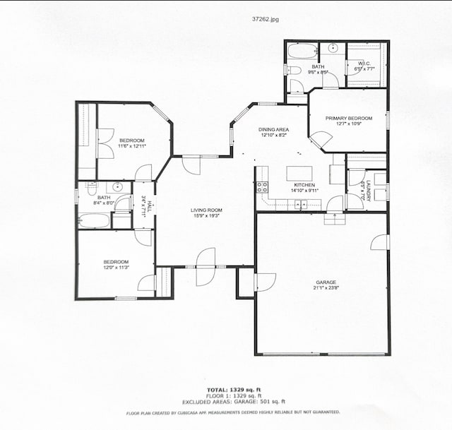 209 Brook Dr, Jeffersonville, KY 40337 - home floor plan