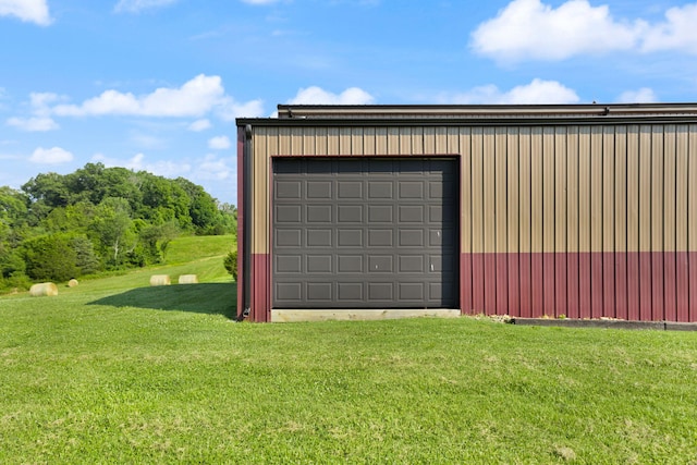 61 Cumberland Cv, Nancy, KY 42544 - view of garage