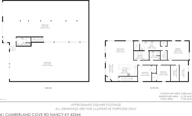 61 Cumberland Cv, Nancy, KY 42544 - property floor plan