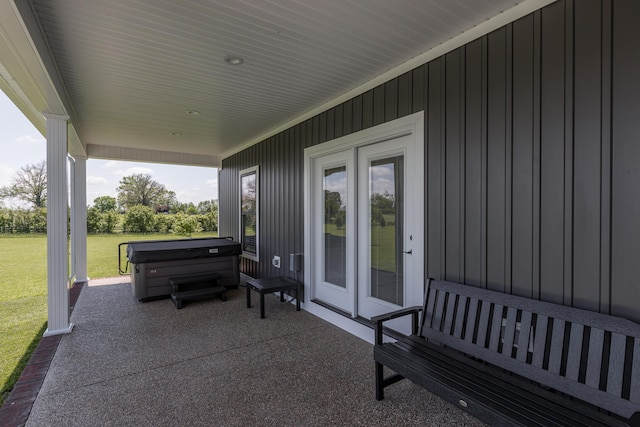 269 Ashley Camp Rd, Harrodsburg, KY 40330 - view of patio / terrace with a porch