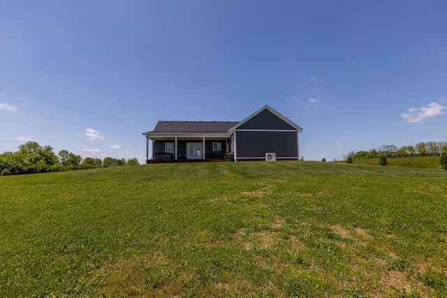 269 Ashley Camp Rd, Harrodsburg, KY 40330 - ranch-style house with a front yard