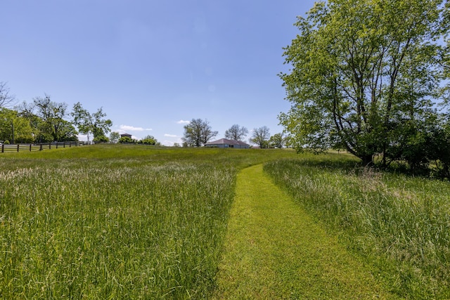 269 Ashley Camp Rd, Harrodsburg, KY 40330 - view of yard featuring fence and a view of rural / pastoral area