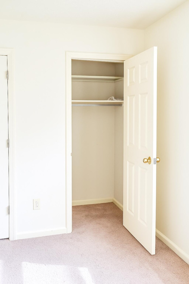 view of closet