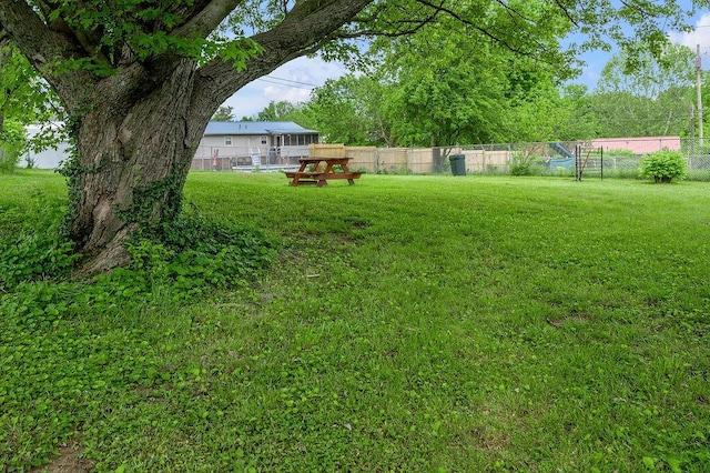view of yard
