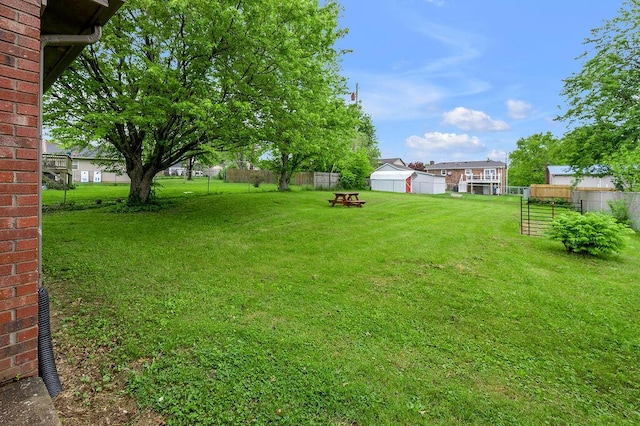 view of yard