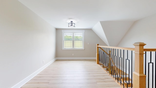 840 A T Dean Rd, Harrodsburg, KY 40330 - bonus room with light wood-style flooring, lofted ceiling, and baseboards