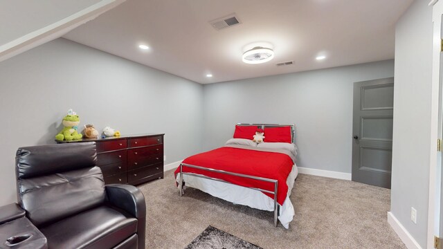 840 A T Dean Rd, Harrodsburg, KY 40330 - bedroom with carpet flooring, recessed lighting, and baseboards