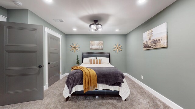 840 A T Dean Rd, Harrodsburg, KY 40330 - carpeted bedroom with recessed lighting and baseboards