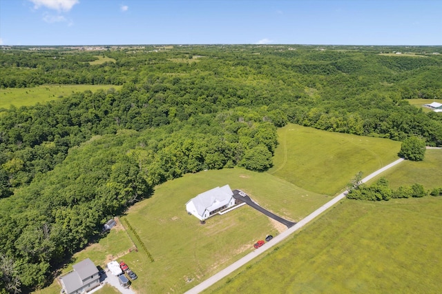 840 A T Dean Rd, Harrodsburg, KY 40330 - drone / aerial view of a forest