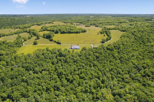 840 A T Dean Rd, Harrodsburg, KY 40330 - bird's eye view of a forest