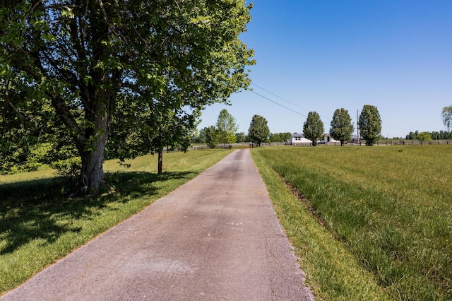 388 Mc Roberts Rd, Wallingford, KY 41093 - view of asphalt driveway featuring a view of countryside