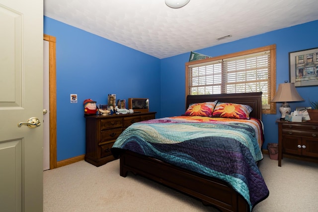 388 Mc Roberts Rd, Wallingford, KY 41093 - bedroom with carpet, a textured ceiling, and baseboards