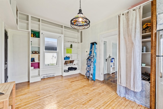entryway featuring wood-type flooring