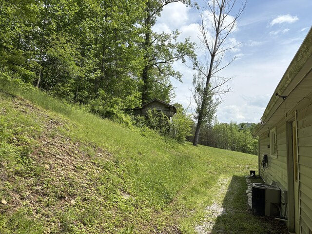 842 Lower Cane Creek Rd, Stanton, KY 40380 - view of yard with central AC unit