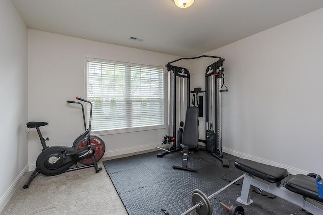 465 Manitoba Ln, Lexington, KY 40515 - workout area featuring baseboards and carpet flooring