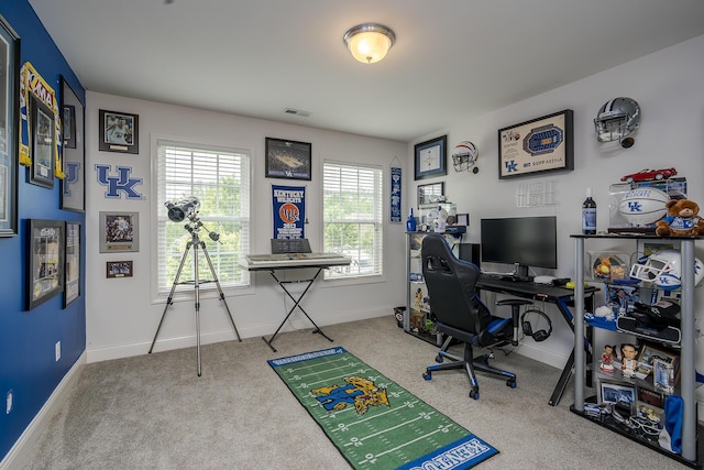 465 Manitoba Ln, Lexington, KY 40515 - carpeted home office featuring baseboards